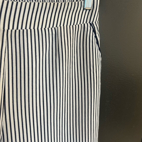Lucy Paris Striped Wide-Leg Pants M EUC- Blue and White - Picture 6 of 14